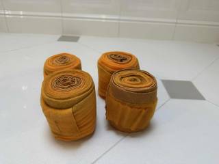 Owijki polarowo-elastyczne pomarańczowe 4szt