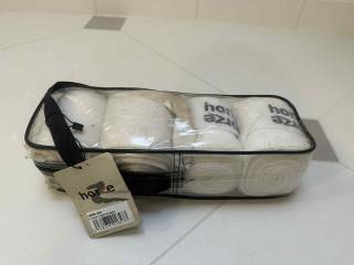 Komplet białych owijek Horze