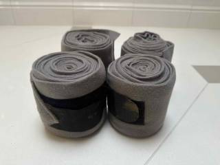 Komplet szarych owijek 4 szt