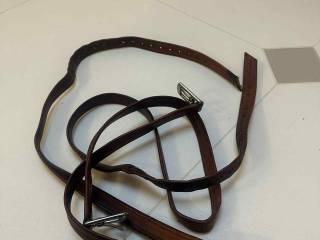 Brązowe puśliska Devoucoux 140 cm