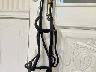 Bardzo porządne ogłowie duży full lub xfull KN