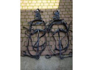 Uprząż, szory wyjazdowe na parę kuców 110-130 cm