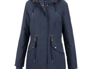 kurtka płaszcz STONEDEEK Elaine, r. M, granatowa, damska, bdb z wadą