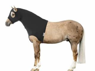 ochraniacz szyi, grzywy Stonedeek Sleazy, r. M ( cob), czarny, bdb