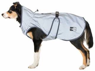 derka dla psa Steeds Reflex, r. XXXL ( 68 cm), odblaskowa, wodoodporna, ocieplana, jak nowa(1)