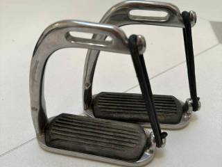 Strzemiona bezpieczne 11 cm z czarnymi wkładkami