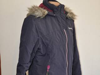 kurtka Felix Buhler, r. M, granatowa, z kapturem, bdb