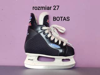 Jak nowe łyżwy BOTAS hokejowe dla dzieci - rozmiar 27 - 17,5 cm [#39]