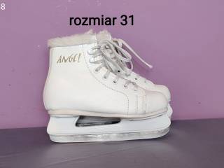 Łyżwy dla dzieci - ocieplane - rozmiar 31 - wkładka 20,5 cm [#48]