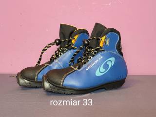 Buty do nart biegowych SALOMON Igloo dla dzieci - rozmiar 33 - SNS