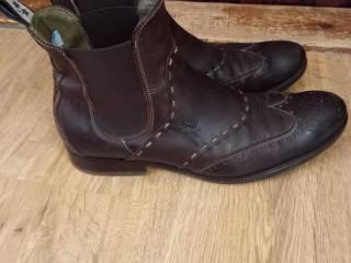 Sztyblety skórzane do jazdy konnej