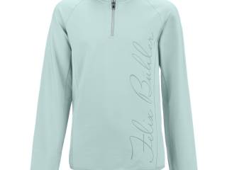 bluzka Felix Buhler Bea, r. 158/164 cm , zielona, ocieplana, jak nowa