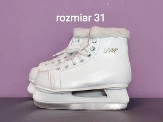 Łyżwy dla dzieci - uniwersalne - rozmiar 31 - wkładka 20,4 cm [#59]