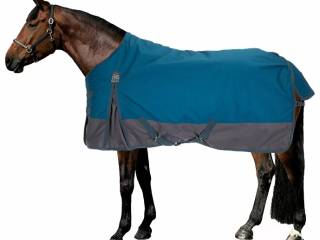 derka Thermo Master Aidan, r. 155 cm, 50 g, turkus, padokowa, 1000 DEN, używana