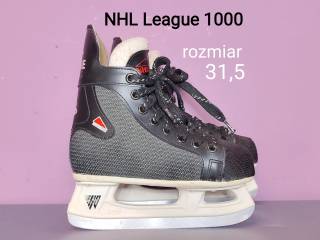 Łyżwy NHL dziecięce - hokejowe  - rozmiar 31,5 - 20 cm [#63]