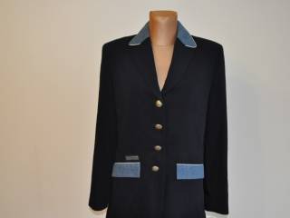 frak Frank Sommer, r. 40, granatowy, skokowy, NOWY