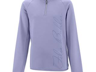 bluzka Felix Buhler Bea, r. 158/164 cm , lawendowa, ocieplana, używana