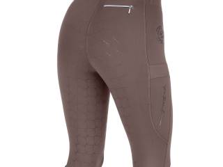 bryczesy Felix Buhler Feline, r. 40 , brązowe, pełny lej silikonowy, jak nowe