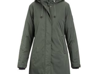 płaszcz Felix Bühler Amelie, r. L, zielony, zimowy, z kapturem, super stan