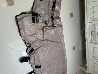 Derka siatkowa Horseware Mio Fly rug z szyją 145 cm