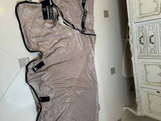 Derka siatkowa z kapturem/szyją Horseware Mio 145 cm