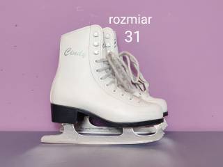 Łyżwy figurowe dziecięce - rozmiar 31 - wkładka 20,2 cm [#67]