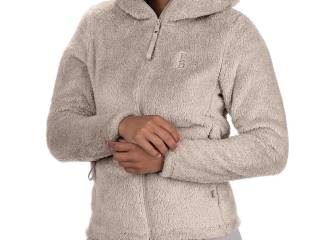 bluza Felix Buhler Lisa, r. M, szampańska, futrzana, jak nowa