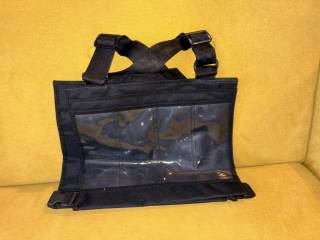 Kamizelka na numerek WKKW duża regulacja uniwersalny rozmiar - Balotade