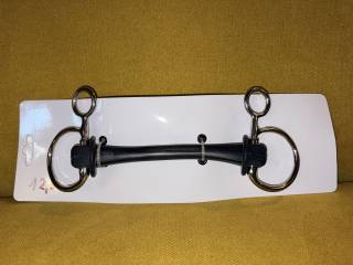 Baucher sztanga gumowa czarna - Balotade 12,5 cm