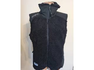 kamizelka Felix Buhler, r. M, czarna, futrzana, bdb