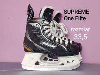 Łyżwy BAUER Supreme One Elite hokejowe - rozm. 33,5/1R - 21,3 cm [#81]