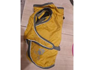 derka dla psa Sugar Dog Eldoro II, XS (36 cm), 3w1, przeciwdeszczowa, żółta, z polarem, bdb