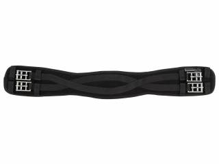 popręg Showmaster Airmesh, r. 50 cm, czarny, ujeżdżeniowy, bdb