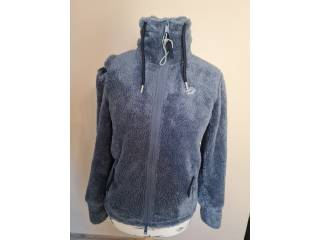 bluza Felix Buhler Ella, r. S, niebieska, futrzana, jak nowa