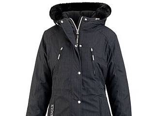 kurtka, parka Fengur Frostros, r. XL , czarna, zimowa, bdb