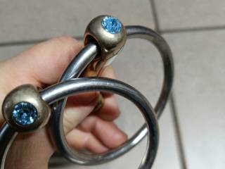 Sprenger kk ultra 12,5 cm Swarovski niebieski