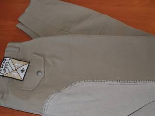 bryczesy HV Polo, beżowe, r. 88 (44-46) , damskie, pełny lej, stan bdb