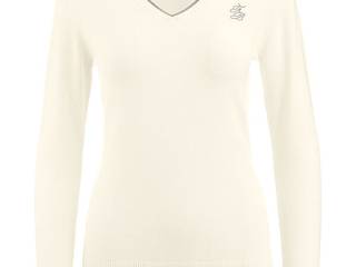 sweter Felix Buhler Romy, r. M, ecru, bdb