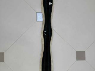 Popręg ze sztucznym futerkiem 130 cm