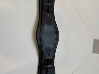 Heimer popręg skórzany 55 cm z gumami