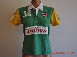 bluzka polo Green House, koszulka jeździecka, r. S, zielona, damska, stan db