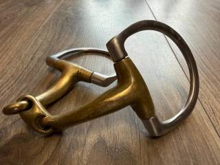 Wędzidło Sprenger podwójnie łamane Dynamic RS D-Ring 13,5 mm