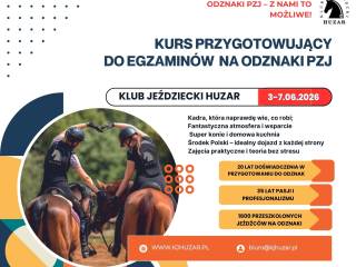 Kurs przygotowujący do egzaminów na odznaki PZJ 3-7 czerwca 2026
