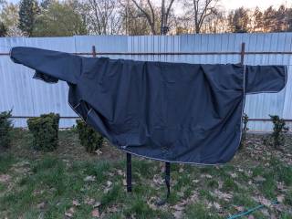 Horze glasglow derka z kapturem 155 cm