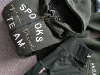 Zestaw spooks ciemnozielony XS 34