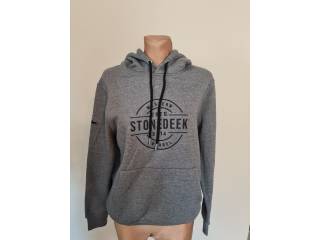 bluza Stonedeek, r. S, szara, z kapturem, westernowa,  jak nowa
