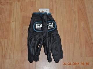 rękawiczki Kantrie, grafitowe (dark navy), r. 10.5, syntetyczne, NOWE