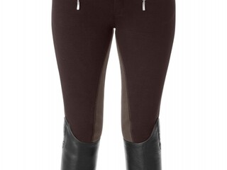 bryczesy Equilibre Franzi II, r. 176, brązowo-szare, pełny lej, młodzieżowe, stan bdb