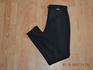 bryczesy Equilibre Kyra, r. 36, navy (granatowe), pełny lej, damskie, jak nowe!