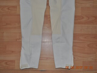 bryczesy Equilibre, r. 40, kremowe, pełny lej, damskie, jak nowe!